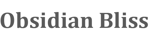 Obsidian Bliss logo